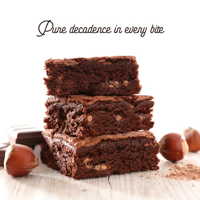 Sweet Logic Keto Baking Mix - Fudge Brownie - Gluten-Free - Dairy Free - Diabetic-Friendly - High