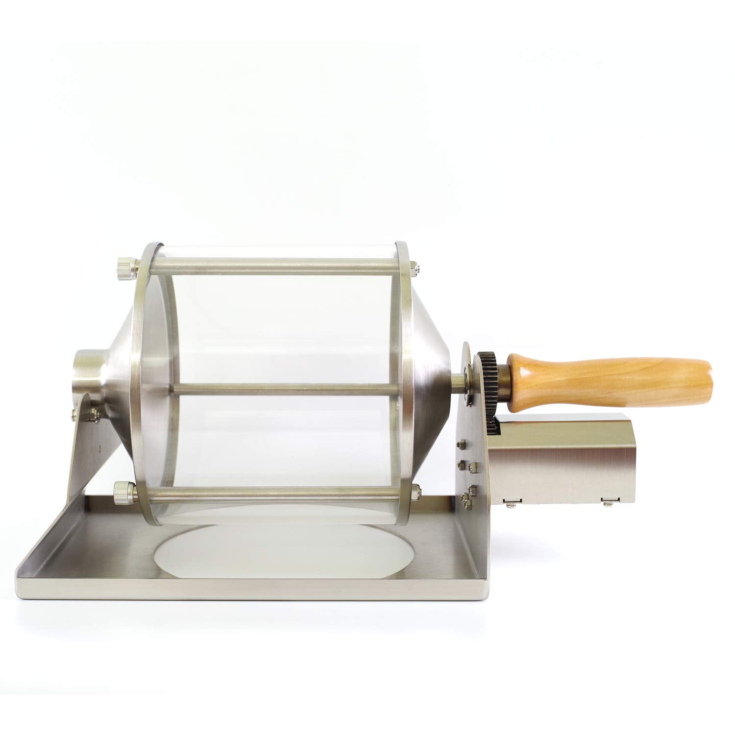 DYVEE Coffee Roaster Gas Burner Coffee Roasting Machine for Home Use, 400g Capacity, Quartz Glass