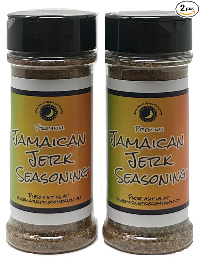 Jamaican Jerk Seasoning | 2 Pack | Large Shakers | Calorie Free | Fat Free | Saturated Fat Free |