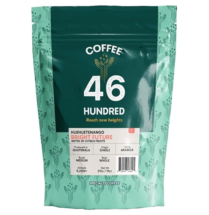 COFFEE 46 HUNDRED® Huehuetenango - Whole Bean Specialty Coffee from Guatemala - 100% Arabica Single