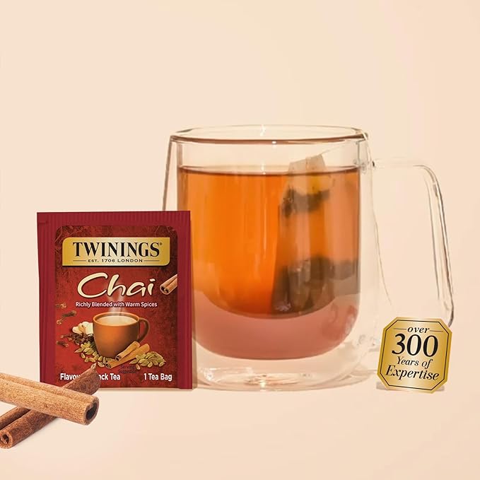 Twinings Tea Bag Sampler Assortment, Variety Pack (22 Count), 22 Unique Flavors for Tea Lovers: