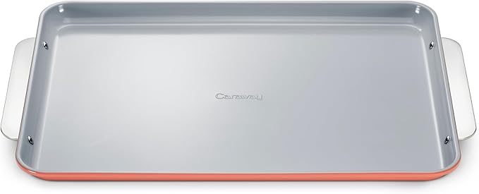 Caraway Non-Stick Ceramic Baking Sheet - Naturally Slick Ceramic Coating - Non-Toxic, PTFE & PFOA