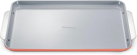 Caraway Non-Stick Ceramic Baking Sheet - Naturally Slick Ceramic Coating - Non-Toxic, PTFE & PFOA