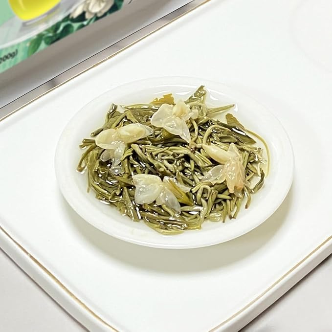 XIEJINJI Jasmine Tea Loose Leaf, 7.1 oz(200g), 100% Pure Natural Jasmine Flower, Traditional