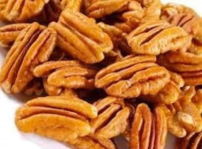 Whole, Shelled & Raw Georgia Pecans (3 Lbs.) - Southern Tastiness - Unsalted & Handpicked for