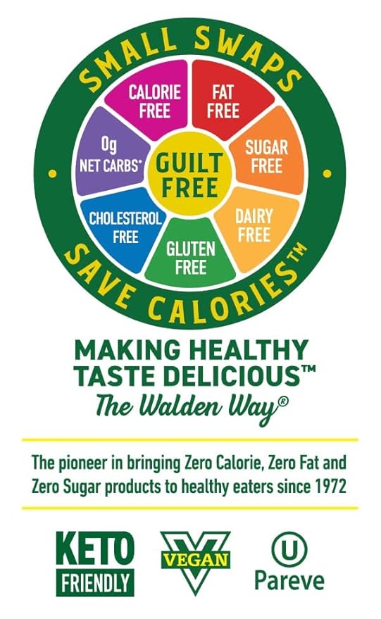 Walden Farms Chocolate Peanut Spread – Zero Calorie, Low Carb, Keto-Friendly, Vegan, Sugar-Free