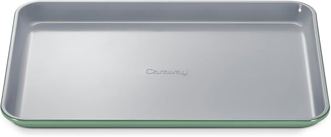 Caraway Non-Stick Ceramic Baking Sheet - Naturally Slick Ceramic Coating - Non-Toxic, PTFE & PFOA