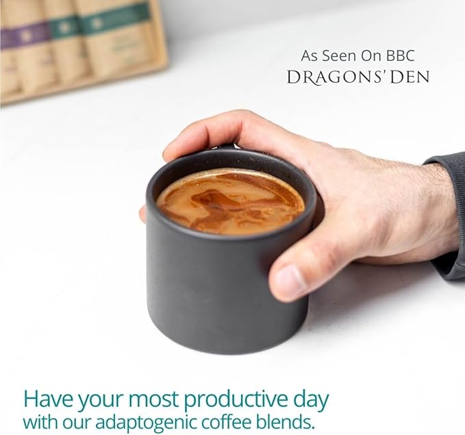 London Nootropics - Mojo - Adaptogenic Mushroom Coffee with Cordyceps & Siberian Ginseng - 12