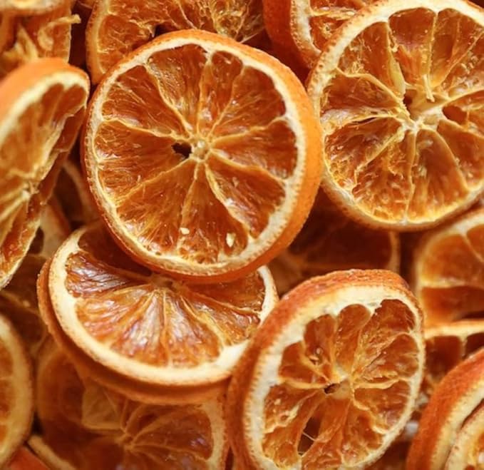 Dehydrated Dried Orange Slices Wheels | Approx 17+ Slices | 100% Natural | Sugar Free | Gluten Free