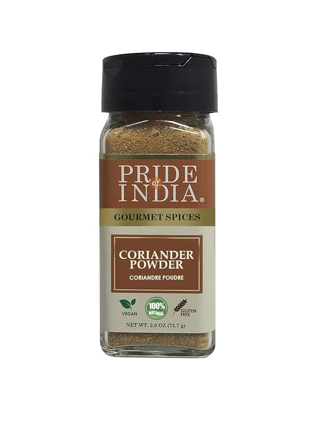 Pride of India – Coriander Seed Ground – Authentic Indian Spice – Freshly Packed Gourmet Spice