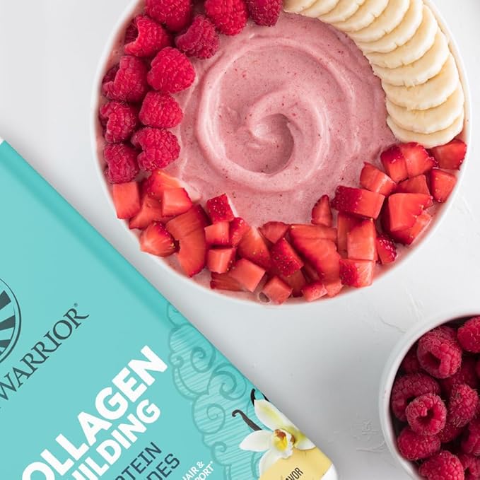 Sunwarrior Collagen Peptides Building Powder | Vegan Collagen for Women Plant-Based Protein Powder