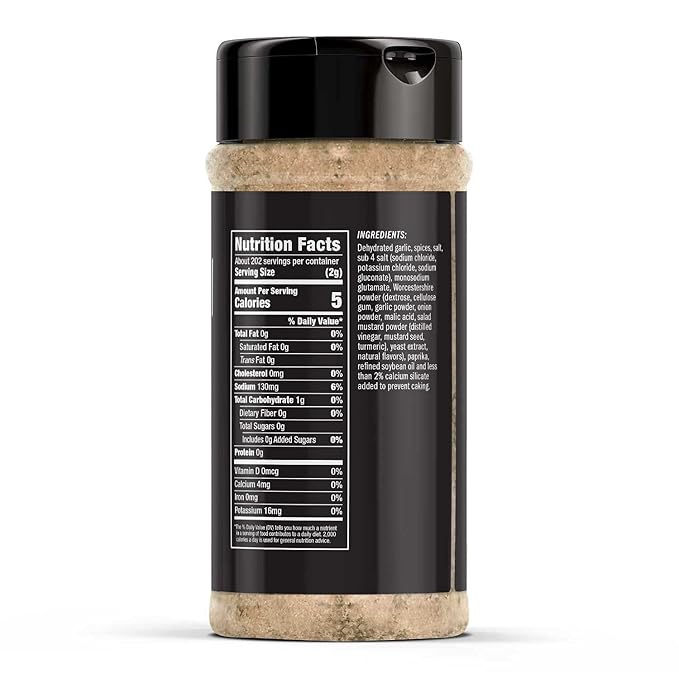 Kosmos Q The Best Sizzlin' Gourmet Burger Seasoning for Grilling - Hamburger Deluxe Seasoning for