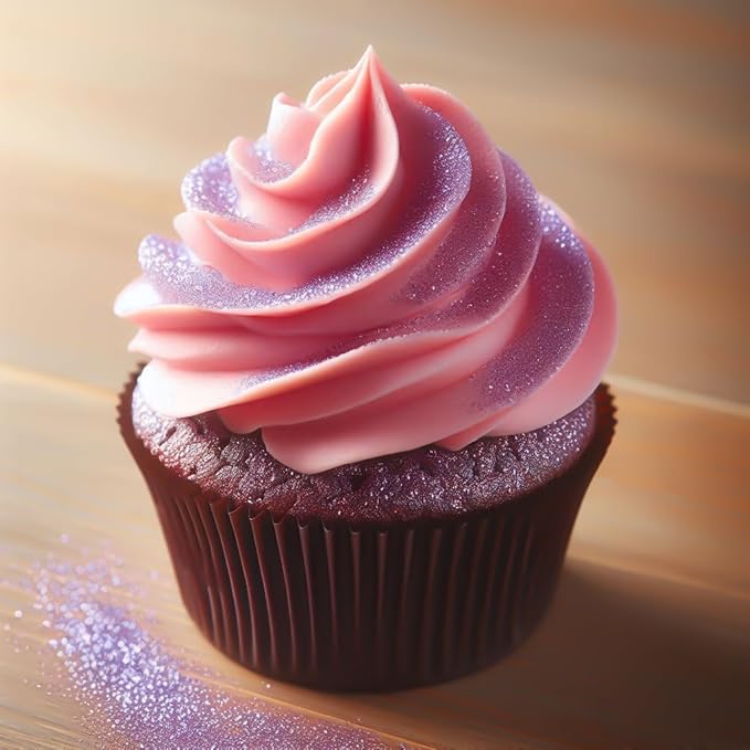 Bakell - Soft Purple Tinker Dust (5g, 1x Jar) Edible Glitter for Food, Desserts, and Beverages!