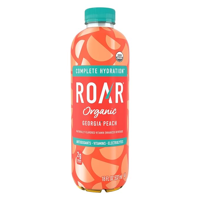 ROAR Complete Hydration Organic Variety Pack - Electrolyte Drinks Loaded with Vitamins C, B5, B12