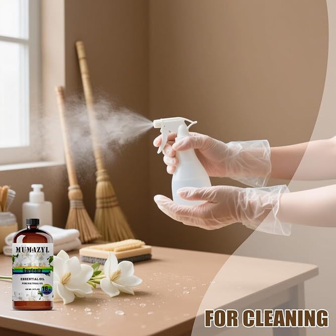 Gardenia Essential Oil, Gardenia Oil 16 Fl Oz 480ML for Diffuser Humidifier Yoga Cleaning DIY