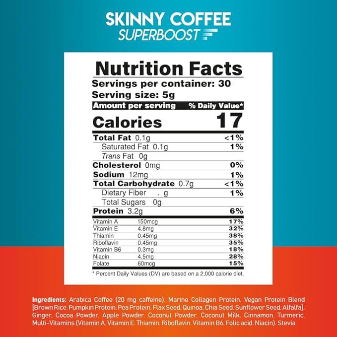 Collagen Protein Coffee Peptides Powder ??for Better Focus, Energy, Digestion, Bloating & Immunity