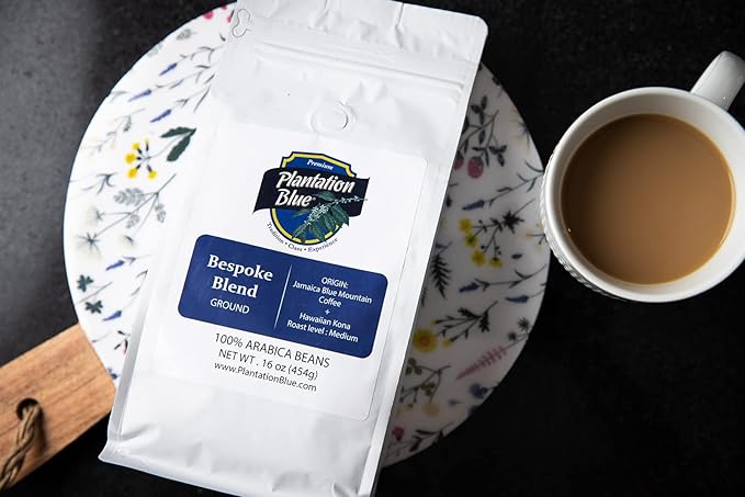 PREMIUM PLANTATION BLUE TRADITION CLASS EXPERIENCE Bespoke Blend of Blue Mountain & Kona Coffee