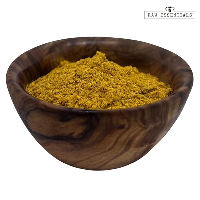 Raw Essentials Curry Powder – Earthy & Spicy Flavor – Ideal for Indian & Asian Dishes – Great in