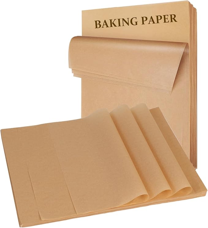 O2frepak Parchment Paper Baking Sheets 300 PCS 12"x16" Pre Cut Non-Stick Baking Tray Mat,Oil
