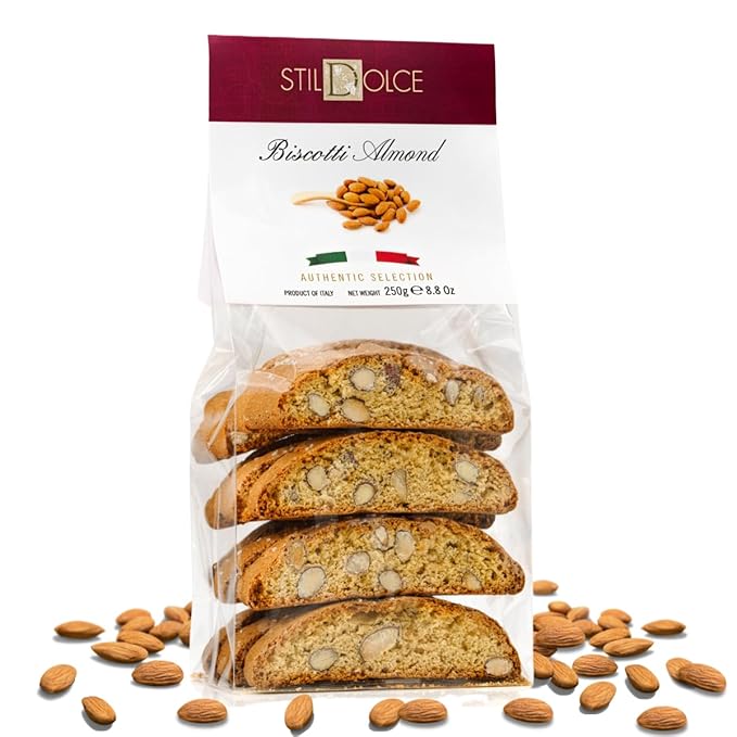 Stildolce Semi-Soft Original Almond Italian Biscotti Cookies | Made in Tuscany, Italy| Classic