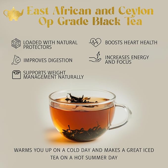 Cream Irish Breakfast Tea, Loose Leaf Black Tea ??Irish Classic with Caramel & Strong Assam