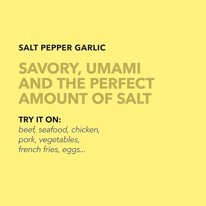 Spiceology – Salt Pepper Garlic (SPG) Seasoning – Premium Blend for Beef, Pork, Poultry & Veggies