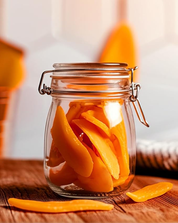 Dried Mango, 3 Pound Bag, Mango Slices, The Hampton Popcorn & Candy Company