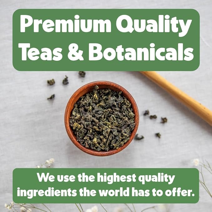 Heavenly Tea Leaves Organic Ginger Lemon Green, Loose Leaf Green Tea, 4 oz. (Approx. 50 Cups of