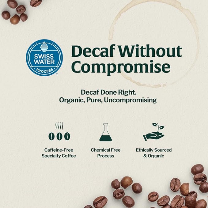 Artizan Organic Single-Serve Heavenly Project Swiss Water Decaf Coffee Bags | Full City Plus Roast