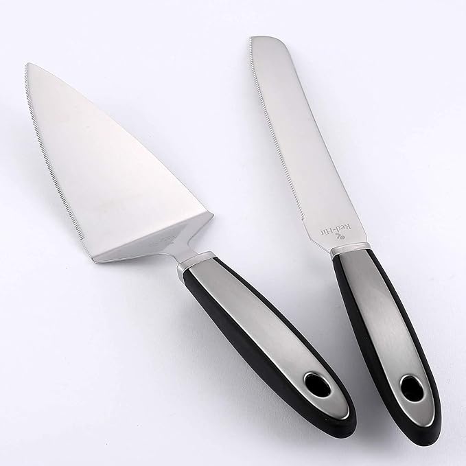 Cake Cutting Set for Wedding Cake Knife and Server Set, Cake Cutter and Pie Spatula, Cake Server