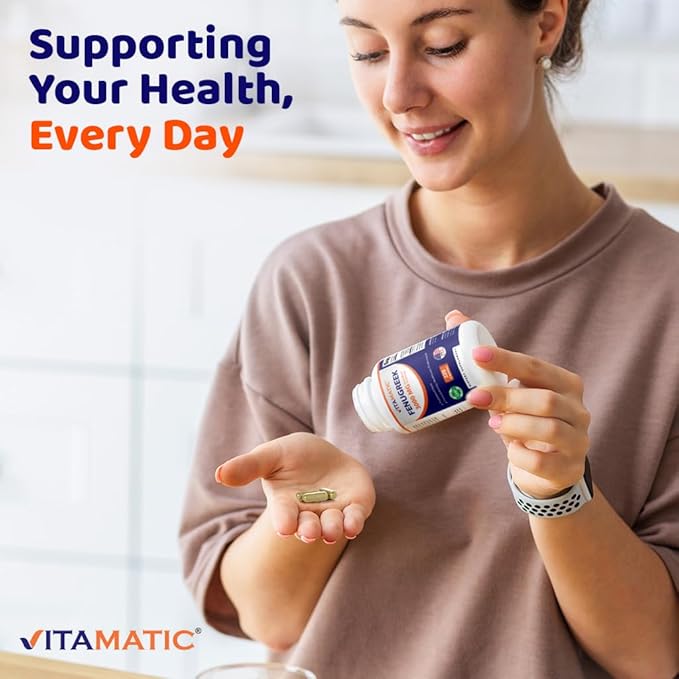 Vitamatic Fenugreek Capsules Extra Strength 3000 mg Equivalent Per Serving (from 10:1 Extract 300