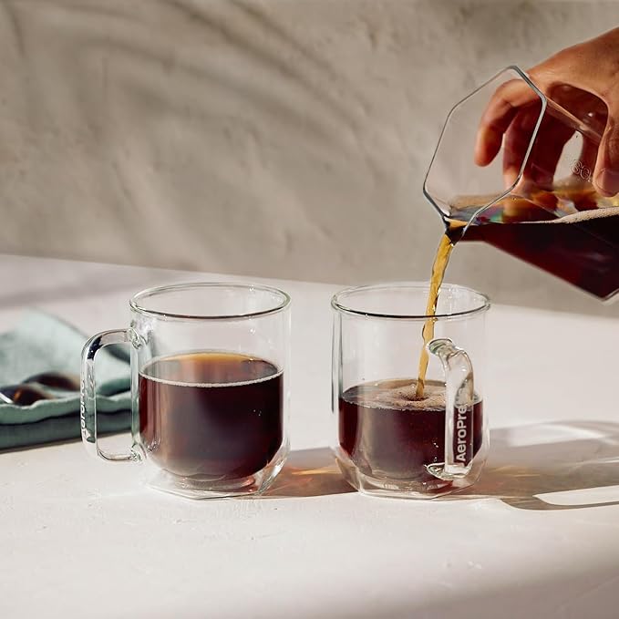 AeroPress Original XL Coffee Press – 3 in 1 brew method combines French Press, Pourover, Espresso.