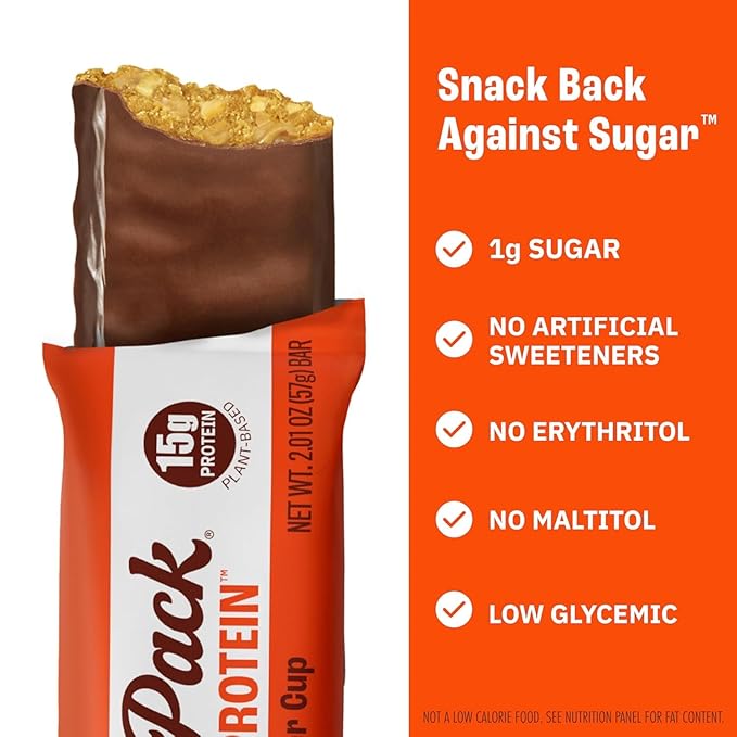 Munk Pack 15g Probiotic Keto Protein Bars - Low Sugar, High Protein -1g Sugar, 4g Net Carbs. Vegan