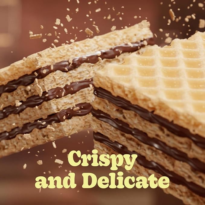 Bauducco Mini Wafer Cookies, Vanilla Wafers, Ideal Dessert, Snack, Pastry, School Lunches, Family