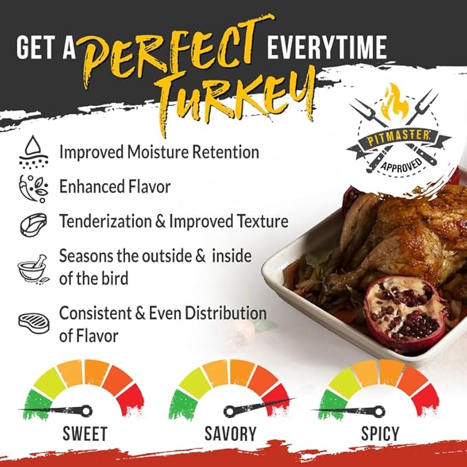 Lanes Signature Brine, Large Turkey Brine Seasoning Enough Brine for 2 Soaks, 100% Natural, No