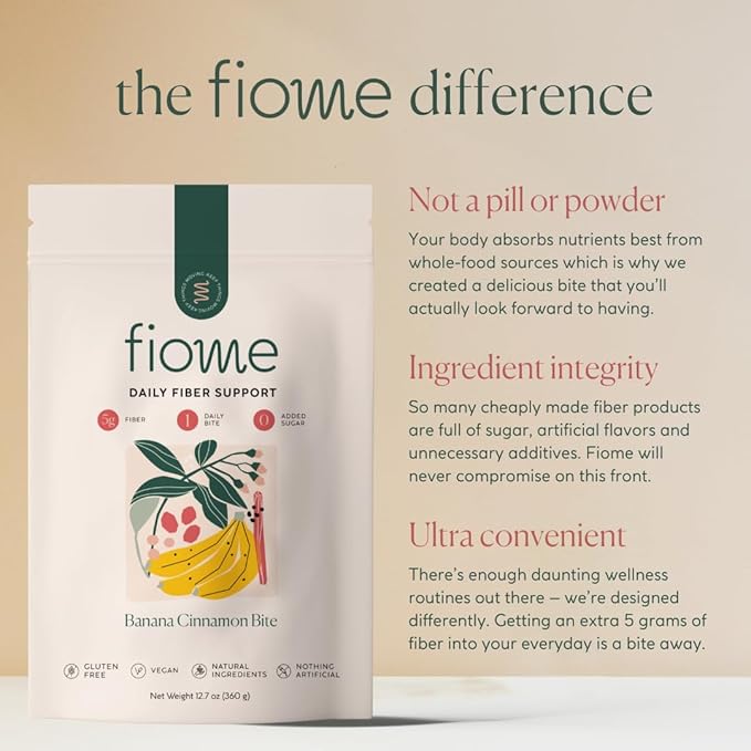 Fiber Supplement - 5g Daily Fiber Bite - Supports Regularity, Digestion and Gut Health - All