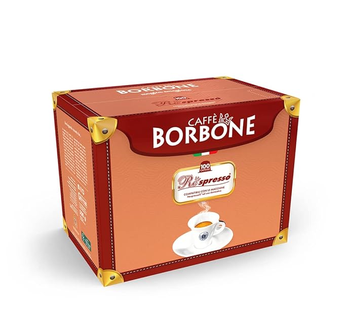 Caffe Borbone Nespresso Compatible Coffee Pods, Blue Blend, Freshly Roasted and Packaged in Italy