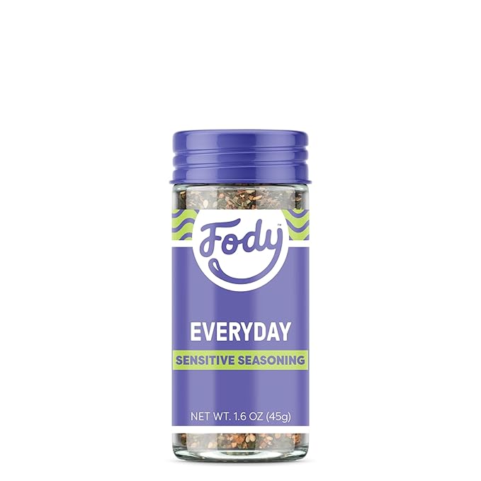 Fody Foods Everyday Seasoning, 1.6 Oz, Garlic and Onion Free, Low FODMAP Certified, Gut & IBS