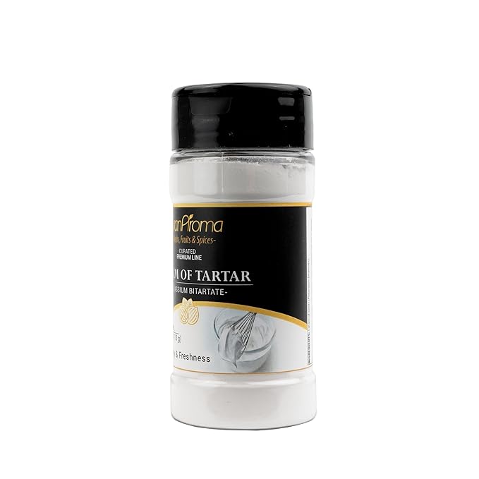 GranAroma Cream of Tartar, Kitchen Staple, Cakes & Cookies, Stabilizing Agent (4 Ounce)
