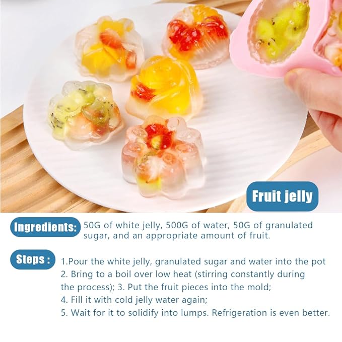 jelly powder10.58oz/300g, konjac jelly powder竊똦omemade desserts, jelly pudding powder,Transparent