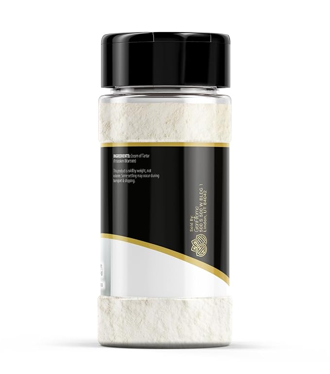 GranAroma Cream of Tartar, Kitchen Staple, Cakes & Cookies, Stabilizing Agent (8 Ounce)