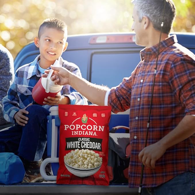 Popcorn Indiana Classic White Cheddar, 2.1 Oz (Pack of 6)