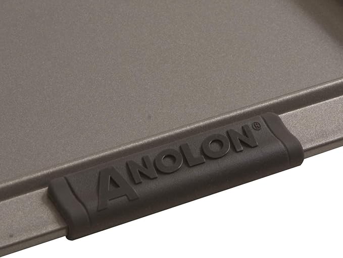Anolon Advanced Nonstick Bakeware with Grips, Nonstick Cookie Sheet / Baking Sheet - 11 Inch x 17