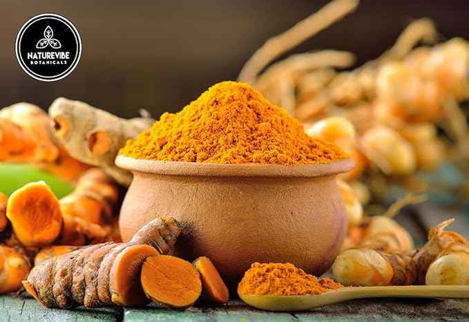 Premium Quality Turmeric Root Powder with Curcumin 5lbs by Naturevibe Botanicals | Raw Turmeric