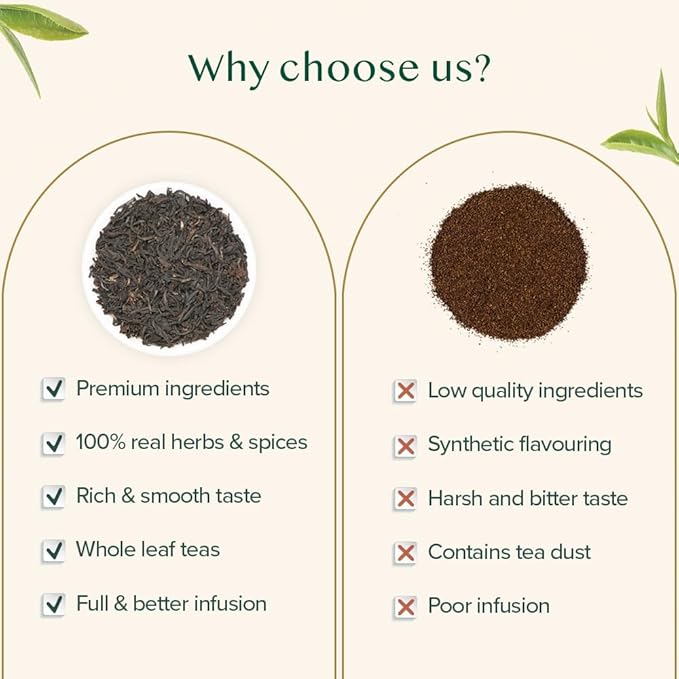 VAHDAM, Earl Grey Tea Loose Leaf 170+ Cups (340g/12oz) Citrusy & Delicious Black Tea blended with