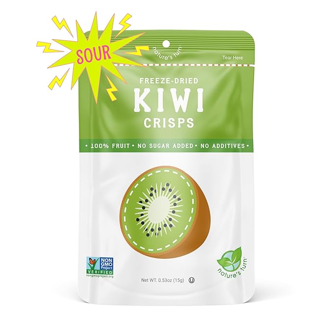 Nature’s Turn Freeze-Dried Fruit Crisps – Healthy, Gluten-Free, Crispy & Delicious, Plant-Based