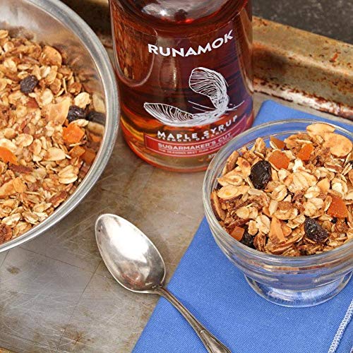 Runamok Maple Syrup Organic Sugarmaker's Cut - Grade A Vermont Maple Syrup, Amber Color, Rich Taste