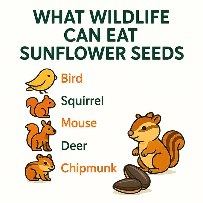 Crazy Nuts | USA Grown Raw Sunflower Seeds In Shell, 10lb | Unsalted sunflower seeds for birds and