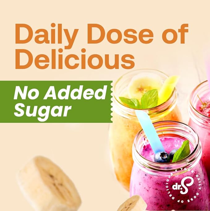 Dr. Smoothie 100% Crushed Banana ??No Added Sugar, Made with Real Fruits/Fruit Juice ??Vegan, No