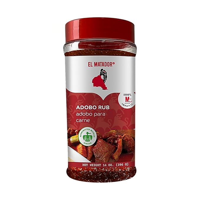 El Matador Adobo Para Carnes, Meat Rub Paste, 14 Oz.